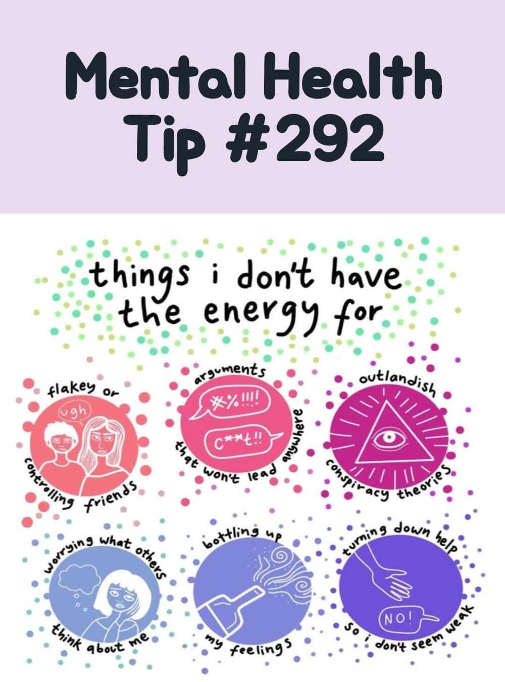 Emotional Well-being Infographic | Mental Health Tip #292